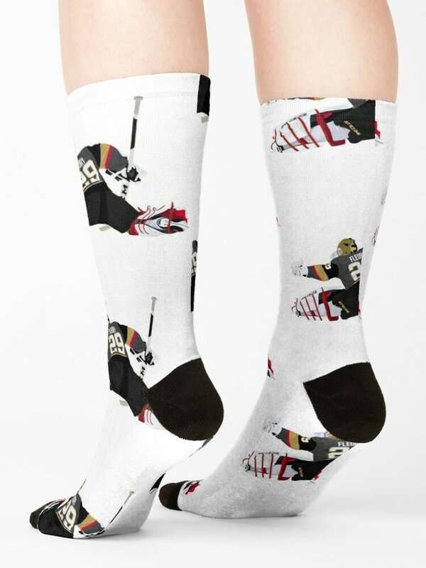 Носки Марка-Андре Флори, спортивные Дизайнерские мужские носки для баскетбола, женские носки