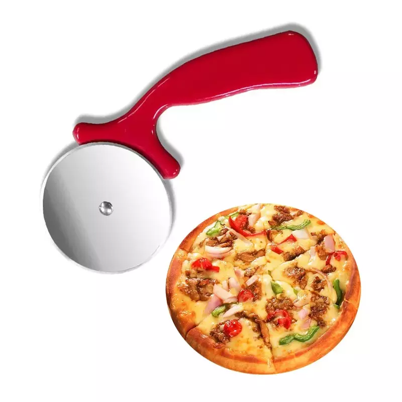 Формочки для пиццы из нержавеющей стали для теста, роликовый нож для пиццы, печенья, торта, роликовые ножницы, кухонные принадлежности для выпечки