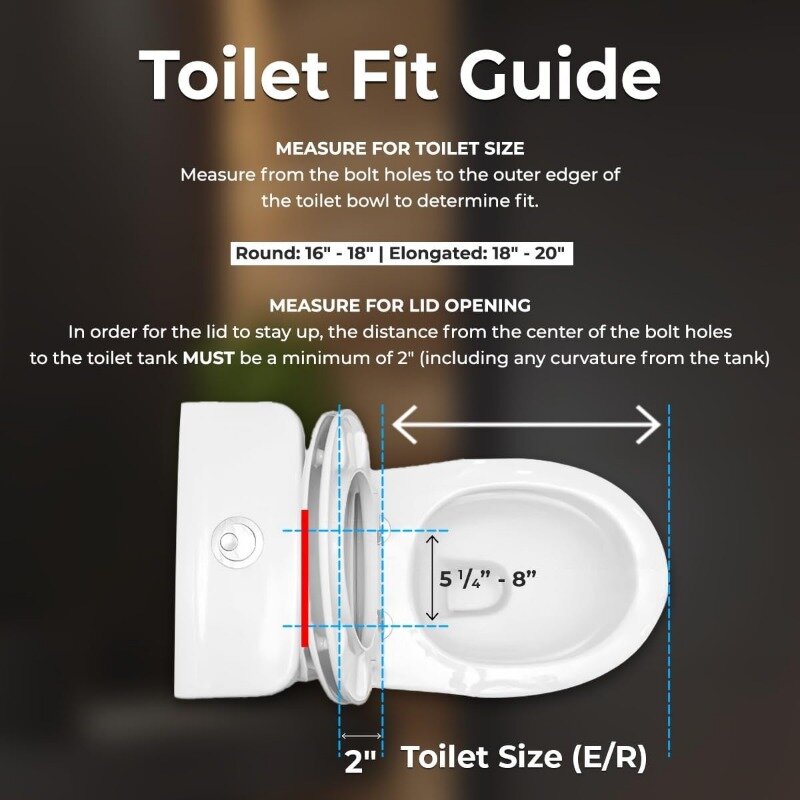 GenieBidet [diperpanjang] tambahan Bidet untuk kursi Toilet, nozel ganda pembersih sendiri, Pembersih belakang & feminin, termasuk T hibrida