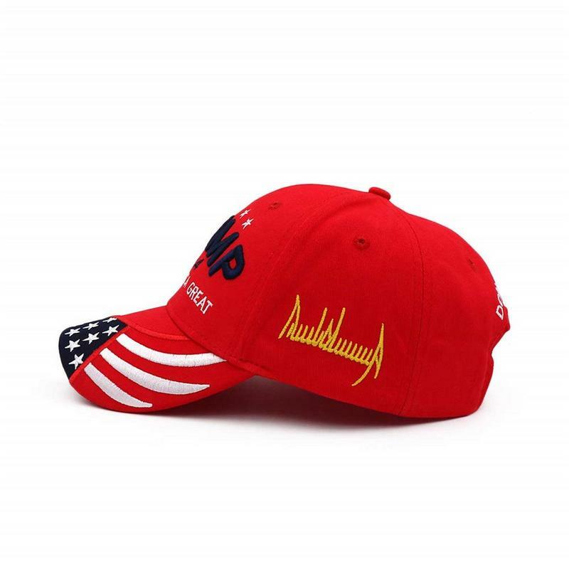 2024 위장 미국 국기 야구 모자, 미국을 다시 위대하게 유지, 3D 자수, 인기 판매