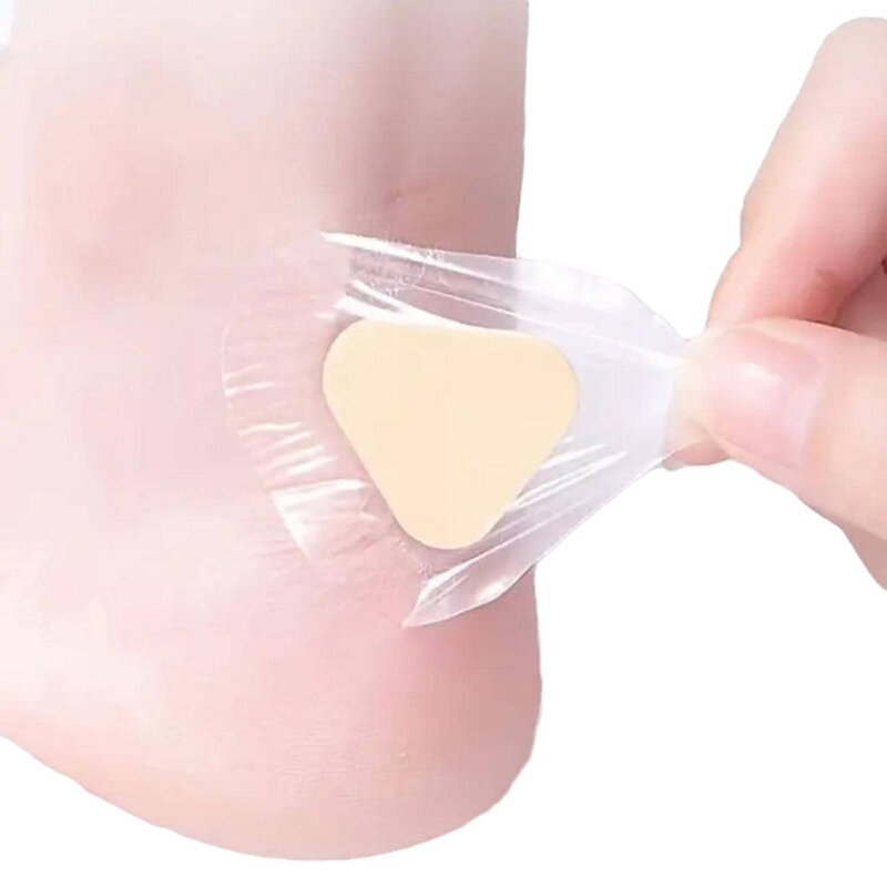 10pcs Adhesive Blister Pads Heel Liner Shoes Stickers Pain Relief Plaster Foot Care Cushion Grip Gel Heel Protector Foot Patches