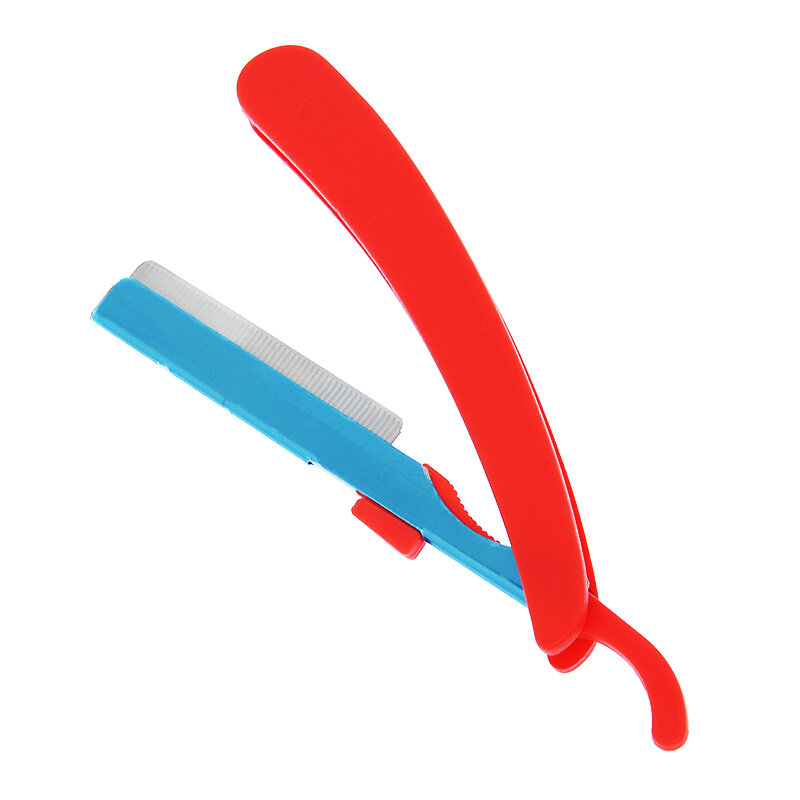 Meisha 1 sztuk ścinanie włosów Razor z ostrzem składane nóż do golenia narzędzia do usuwania dla mężczyzn kobiety fryzjer skrobanie nożyk do brwi C0004A