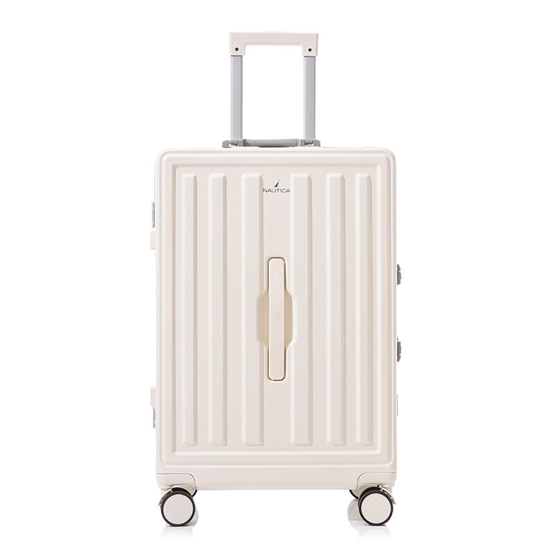 Многофункциональный заряжаемый багаж с алюминиевой рамкой на колесиках Стандартный пароль для путешествий