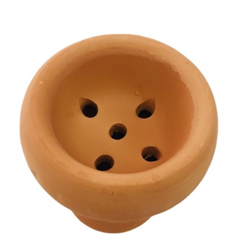 Olla de cerámica para fumar de arcilla roja árabe, cuenco para shisha, productos de exportación de fábrica, accesorios para shisha