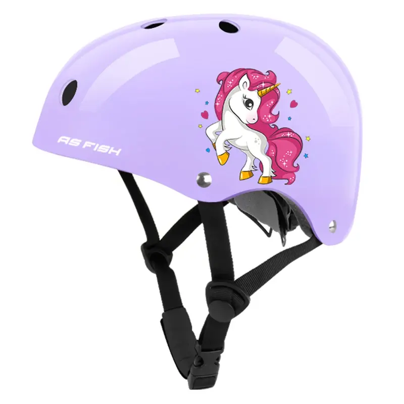 Children's Bicycle Helmet Skateboard Scooter Balance Bike Riding Protective Gear Lady's Motorcycle Helmet Adjustable