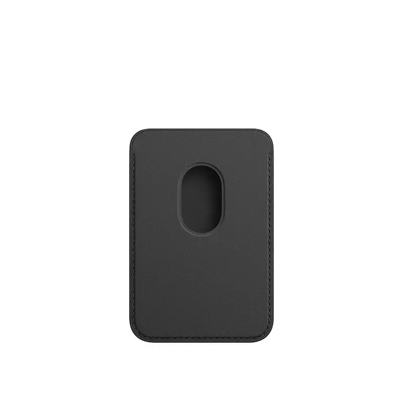 Étui porte-cartes magnétique en cuir pour Apple Magsafe, sac de téléphone, accessoires de couverture, portefeuille d'origine, iPhone 15 14 13 12 Pro Max Plus