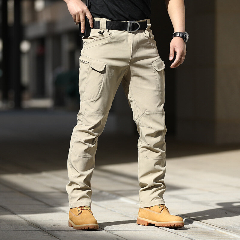 Pantalones tácticos de Archon para exteriores, tela elástica, pantalones del Servicio Secreto de la ciudad, fanáticos militares, ropa de trabajo con múltiples bolsillos