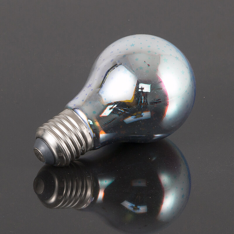 3D 장식 LED 전구, 빈티지 전구, 스타 불꽃 놀이 램프, E27, 6W, 85-265V