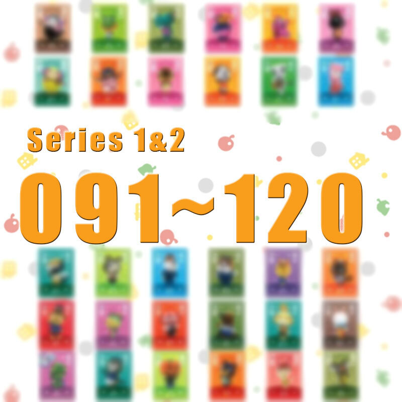 Ntag215 nfc impressão cartão de trabalho para jogos série 1 (091 a 120)