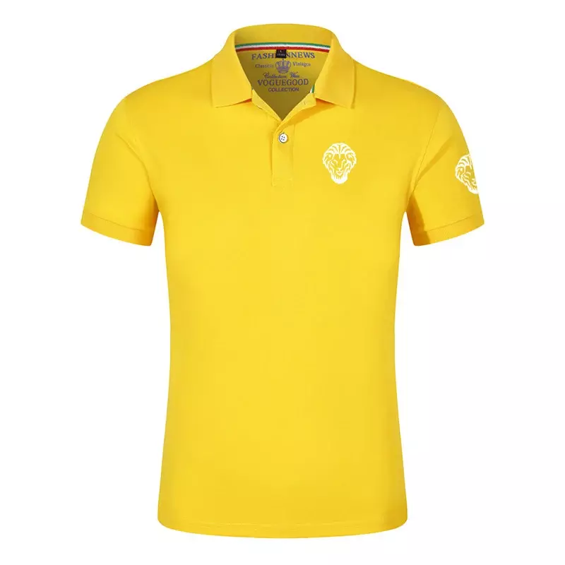 Leon Athletic Club De Bilbao Men's Fashion Polo Shirts 2024 Summer Male Pure Color T-Shirt Short-Sleeved Slim Streetwear