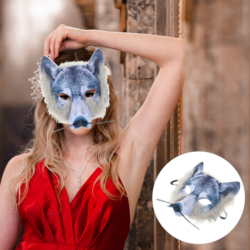 Creative Clothing Scary Wolf Mask Outfit Halloween Party Supply