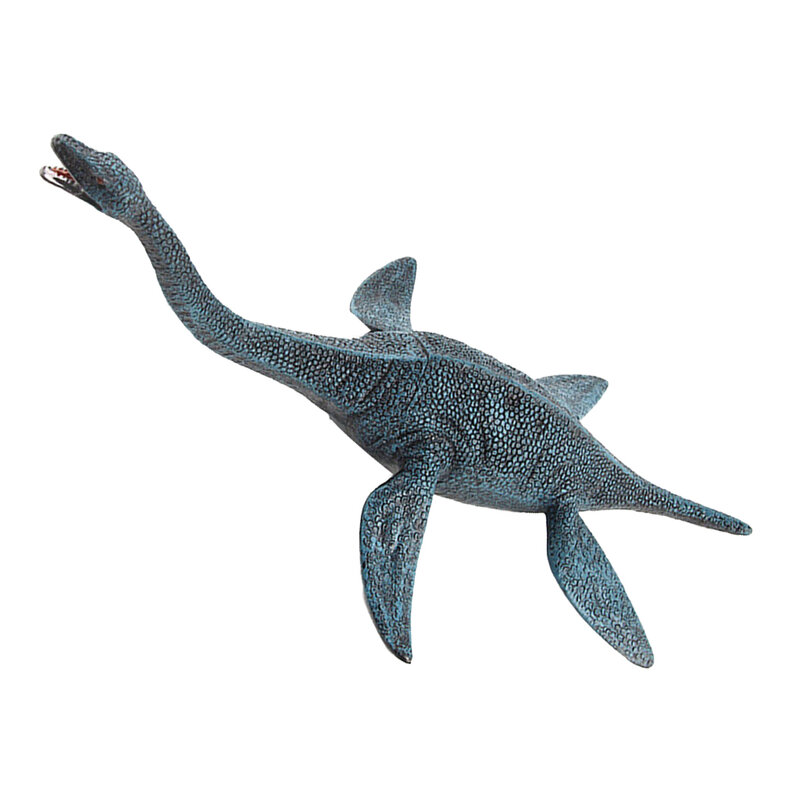 Plastikowe imitowane figurki modele plezjozaurów bawiąca dinozaura prezent urodzinowy na Boże Narodzenie, odporna na zużycie zabawka dzikiego życia