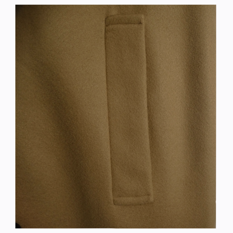 Casualowe kurtki męskie z klapami Jednokolorowy trencz Wiatrówka Dodatkowa dwurzędowa odzież męska na zimową kurtkę męską