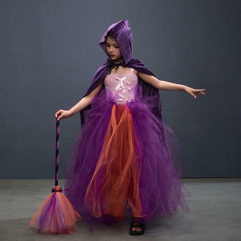 Peleryna na Halloween peleryna czarownicy czarodziej z kapturem kostiumy Cosplay maskarady rekwizyty Poncho z kapturem dla dzieci dorosłych mężczyzn kobiet