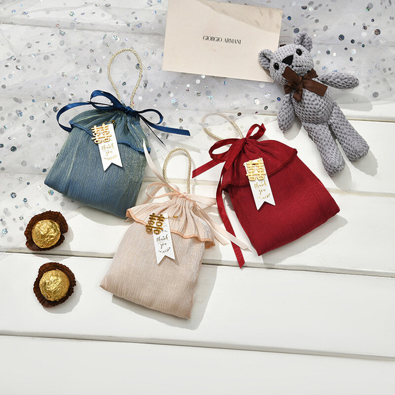 Bolsa de almacenamiento de terciopelo con cordón para regalos, organizador de joyas europeo para fiesta, dulces de Pascua, 2022