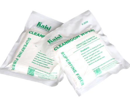 KAISI 50pcs 200pcs LCD Cleaning Cloth 9*9 Lint Free Polyester Cleanroom Dust-free Cloth