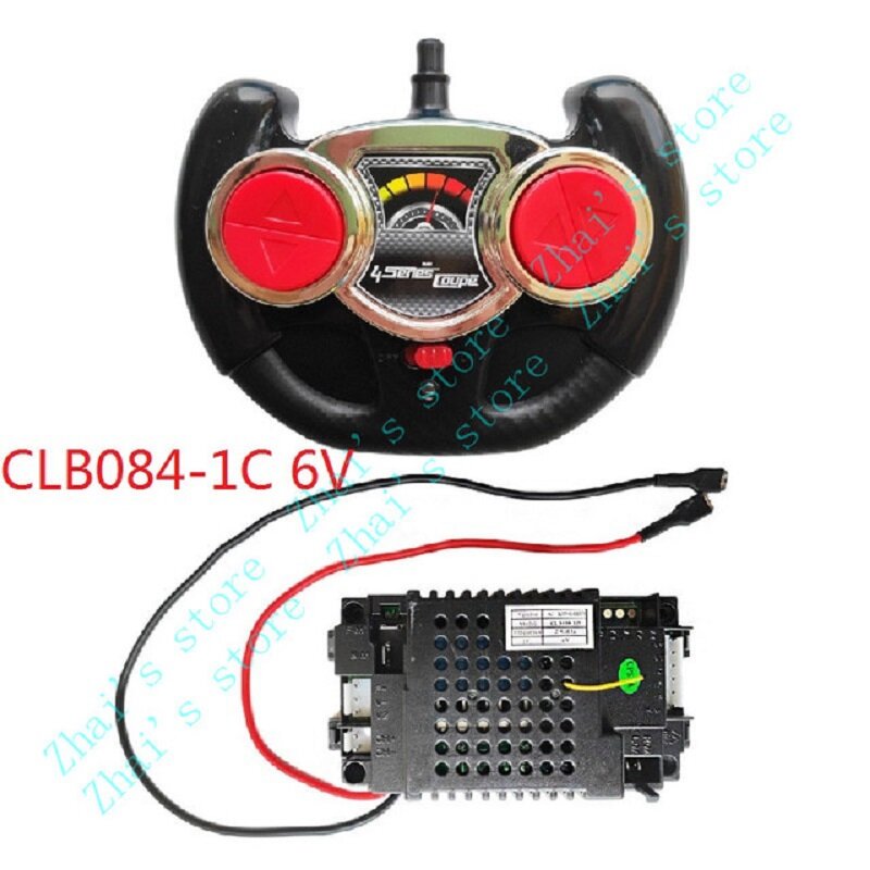 CLB084-4C/4D/4F 12 فولت CLB084-1C/-1A 6 فولت الأطفال سيارة كهربائية 2.4Ghz عن بعد لوحة دائرة تحكّم مناسبة لطرازات Zhilebao