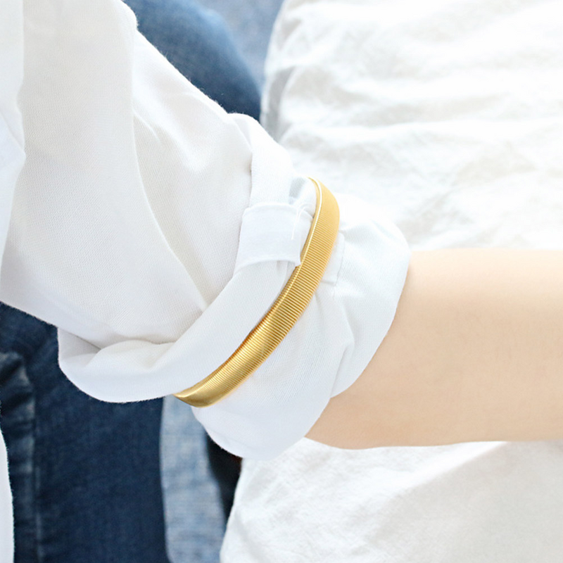 Obrączka do podwiązki męskie bransoletki elastyczne ramię opaski na rękę bransoletki