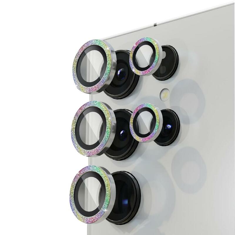 Pelindung kamera untuk S24 Ultra kaca Tempered lensa logam untuk S24ultra Film lensa Y5f3