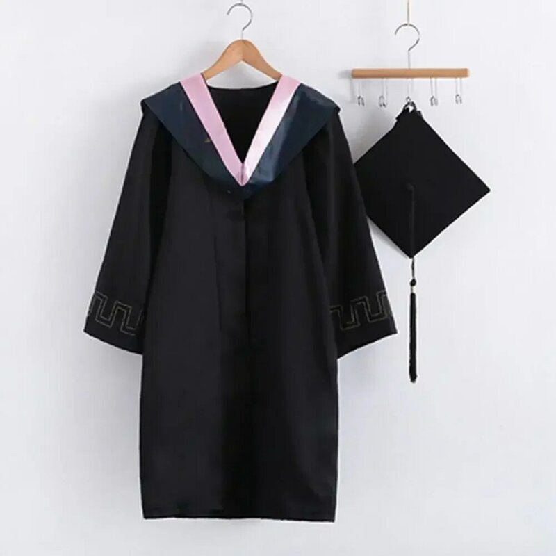 ユニセックスバッカリックレックスケートコスチューム、卒業式のドレス、学校の制服、大学、卒業式、2023