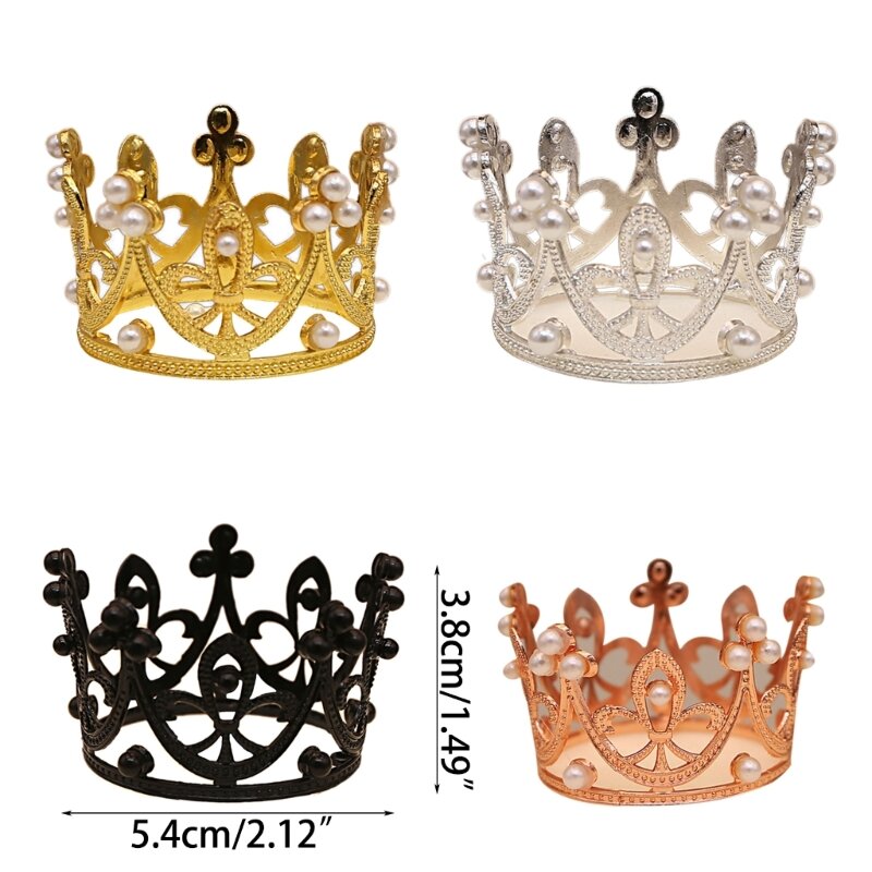 Newborn Photography Props Crown Baby Photo-Shooting Posing Accessories Infant Crown Hat Photo Accessories Cake Toppers