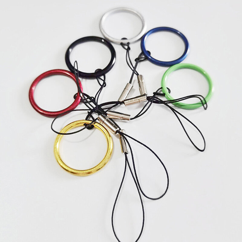 Металлическое кольцо Петля ручной ремешок на запястье для флэш-накопителей USB брелки для камеры ремни с защитой от потери