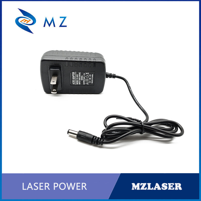 Adapter amerykański wysokiej jakości 24V 1A 1000mA amerykański zasilacz zasilanie do modułu laserowego
