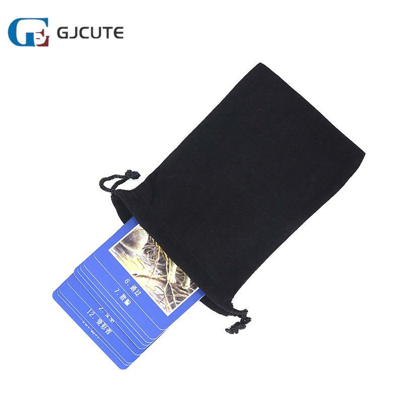 15 x 10cm Tarot Card Bag Dice Storage Bag Velvet Bags Jewelry Packing Drawstring Bags Pouches for Packing Gift Board Game
