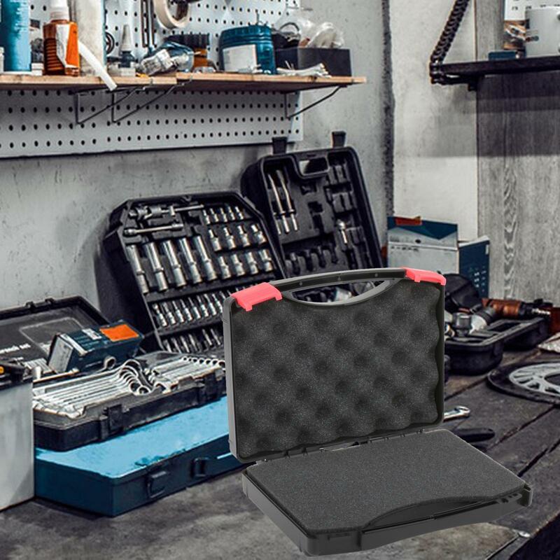 Boîte à outils étanche de protection avec éponges, mallette de rangement pour outils électriques, lieu de travail extérieur