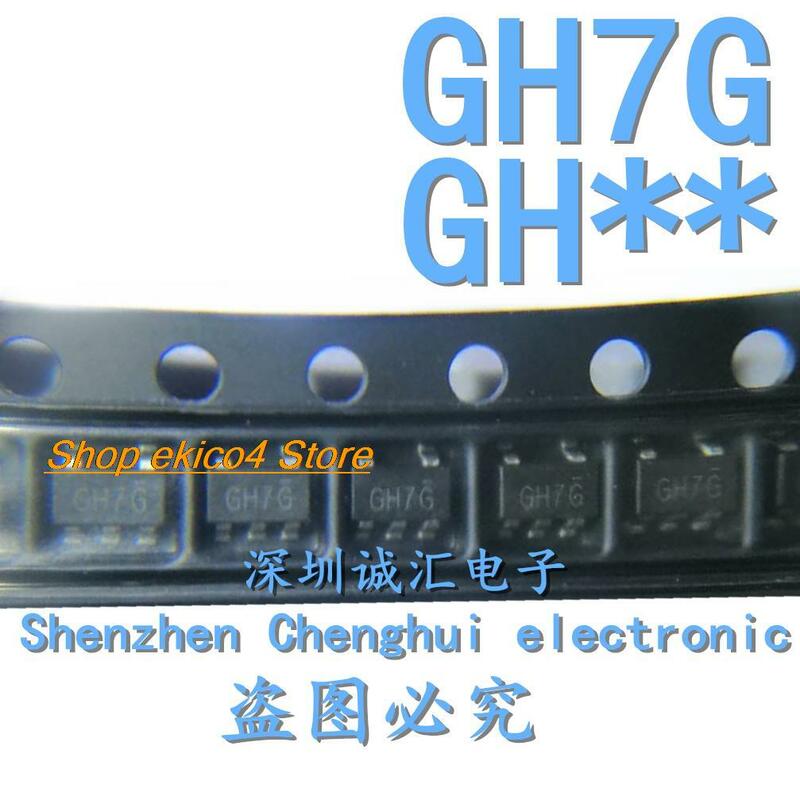 10 sztuk oryginalnego bulionu GH8C GH5W GH5A GH6W GH6B SOT23-55