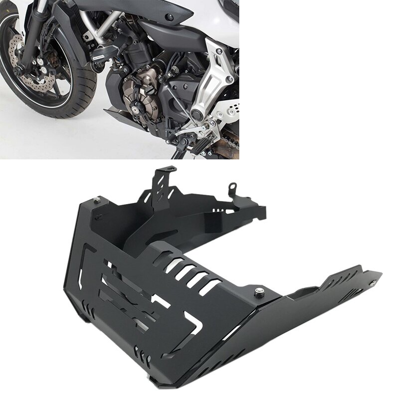 Cubierta protectora para chasis de motocicleta, placa de deslizamiento para MT-07 2014-2020,XSR700 2018-2020