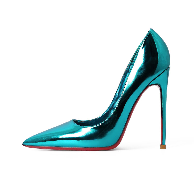 Estilo estrela bombas femininas de luxo 2022 novo fundo vermelho sapatos de salto alto apontou dedo do pé salto fino 8cm 12cm rasa sexy sapatos de casamento mais