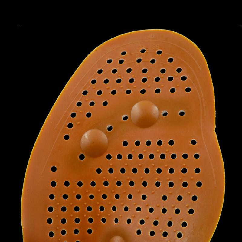 Silikonowa podkładka wkładki do masażu Unisex amortyzuje pielęgnację stóp magnetyczną terapię wyszczuplającą Insol poduszka do butów 35-43 jardów TSLM1