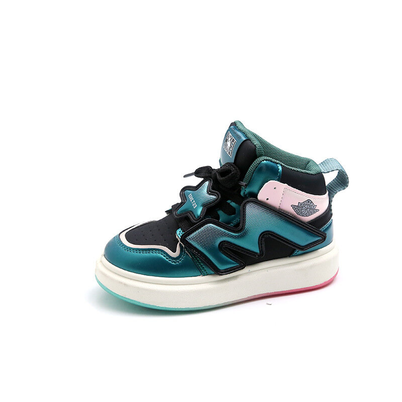 Sneakers per bambini 2023 autunno nuove ragazze Sneakers moda traspirante Panda Sole scarpe Casual leggere