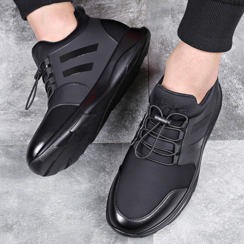 Men Sneakers Elevator Shoes  Height Increase Insoles 6CM Man Adjustable Shoe Lifts Tall
