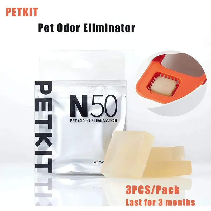 Pura Max용 PETKIT-N50 냄새 제거기, 자체 청소 고양이 쓰레기통, 오리지널 변기 냄새 제어, 공기 청소