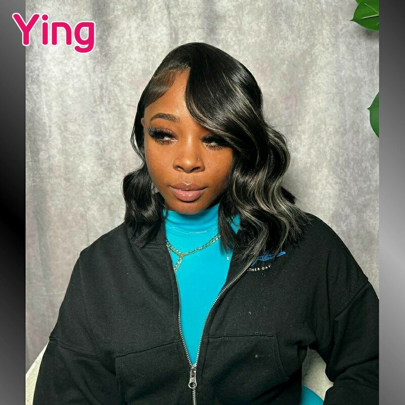 Ying 200% Highlight Blonde Body Wave HD Transparent Lace Wig 13x4 Lace Front Wig Human Hair 13x6 Lace Front Wig PrePlucked