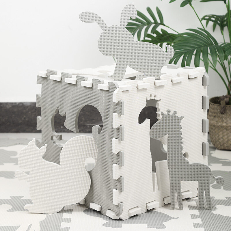 9/16 pezzi Set tappetino Puzzle per bambini Eva Foam bambini tappetino giochi giocattoli interattivi per i più piccoli