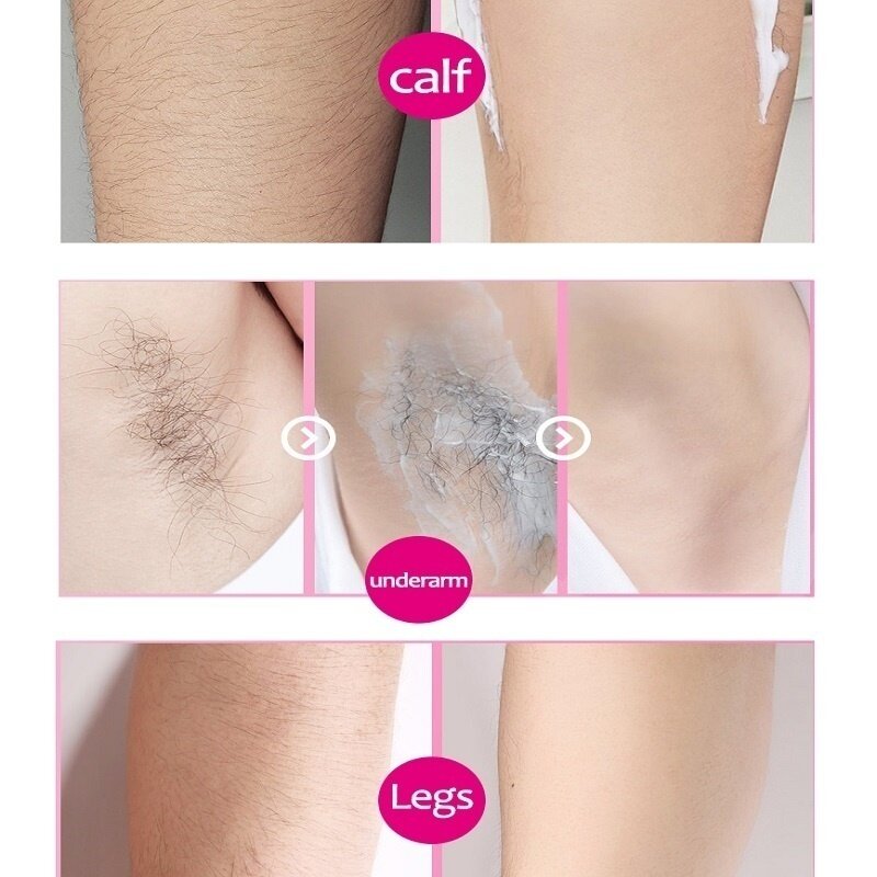 2 minuty szybkiego usuwania włosów w sprayu bezbolesne włosów Inhibitor wzrostu nogi ramię pod pachami trwałe depilacyjne dla kobiet mężczyźni naprawiają pielęgnację