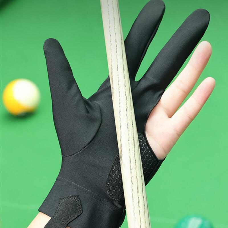 Professional Billiards Gloves Lightweight Breathable, Leaky Slip Resistant Gloves Premium Thin Glove Single Pack