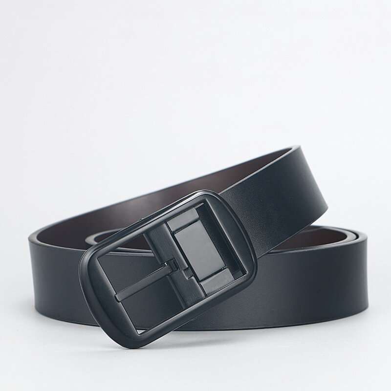 Nuevo cinturón con hebilla de aguja para hombre, cinturón informal para jóvenes, cinturón de diseñador de lujo