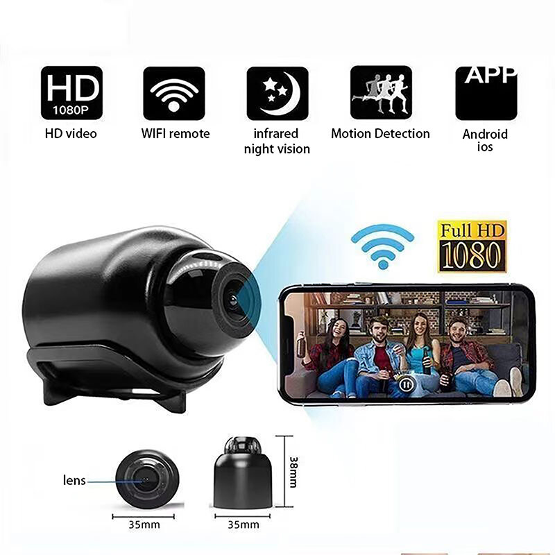 Mini Camera Wireless HD Camera Micro Camcorder Secret Audio Recorder DVR Cam Action Cam