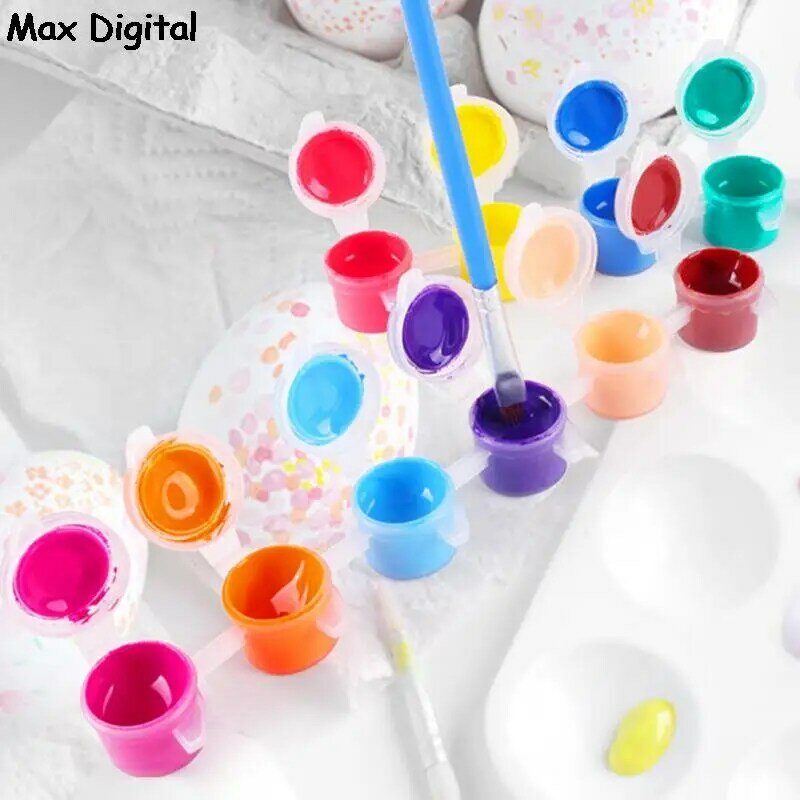 1 Set 3ml DIY Art Watercolor Painting Pigments Acrylic Paint Hand-painted Children Graffiti Pigment Set