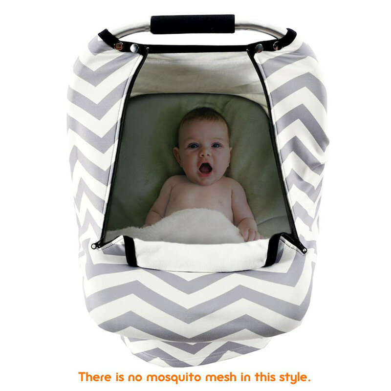 Funda de asiento de niño, toalla de lactancia, cubierta de carrito de bebé, cesta de bebé al aire libre, cubierta cálida