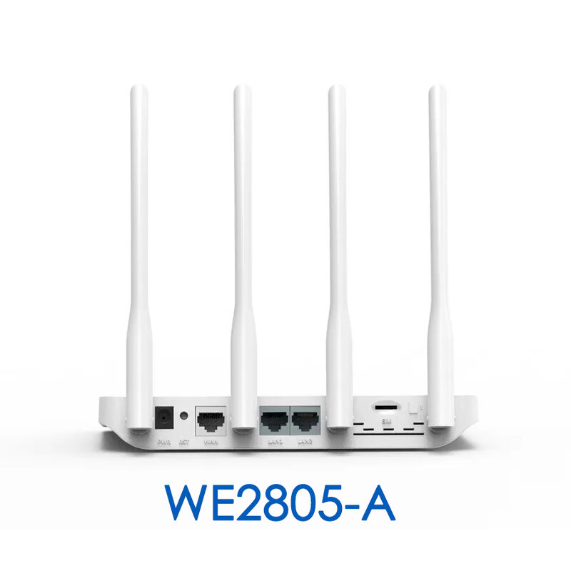 Wiflyer 4G Роутер 300 Мбит/с WiFi для домашней SIM-карты 4*5 дБи 4 ГГц 2,4 ГГц антенна порт WAN LAN CAT4 EC200AEUHA модем 32 пользователя