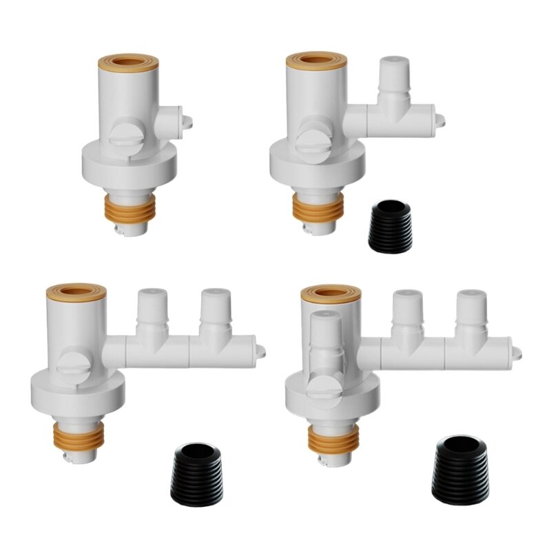 652F Easy Installation Sink Drain Adapter User Friendly Dishwasher Connection Multiple Channel Sewer Solution for Home