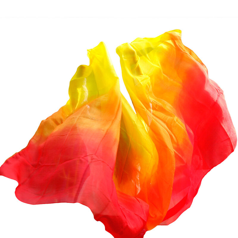 Женский Шёлковый платок для танца живота, 100% x 250 см