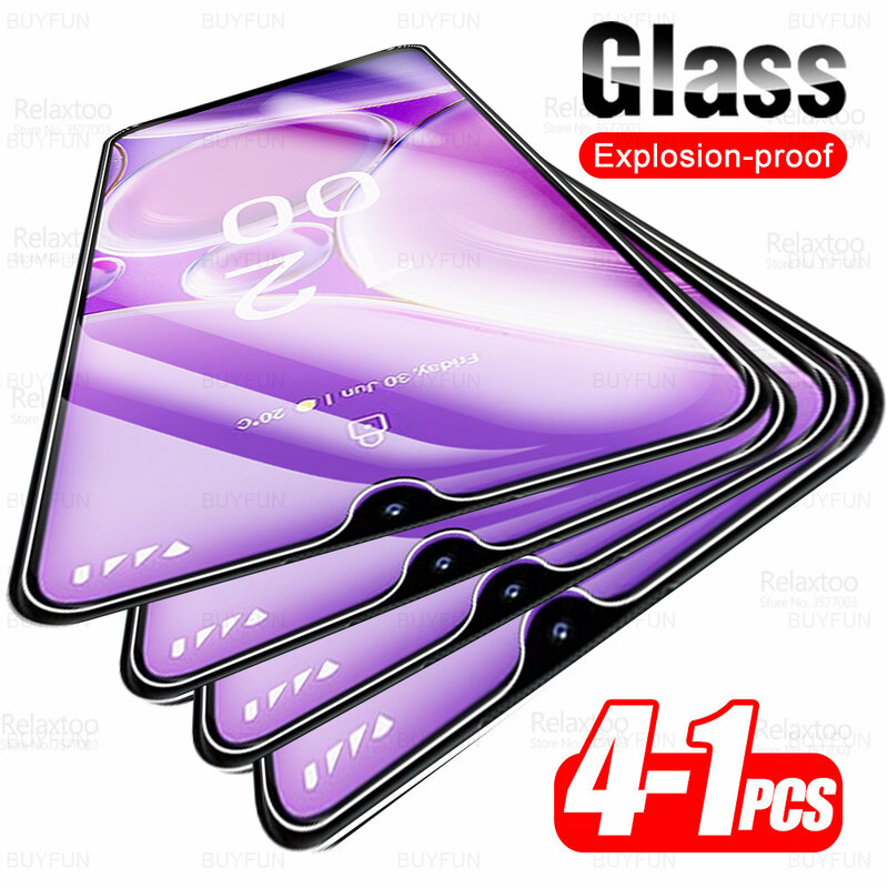 غطاء كامل من الزجاج المقسى لهاتف نوكيا ، واقي شاشة لهاتف نوكيا G42 5G ، C32 ، G21 ، C31 ، XR21 ، G22 ، C12 ، G60 ، G20 ، C21 ، Plus ، C300 ، C22 ، 4G ، 1-4 قطعة