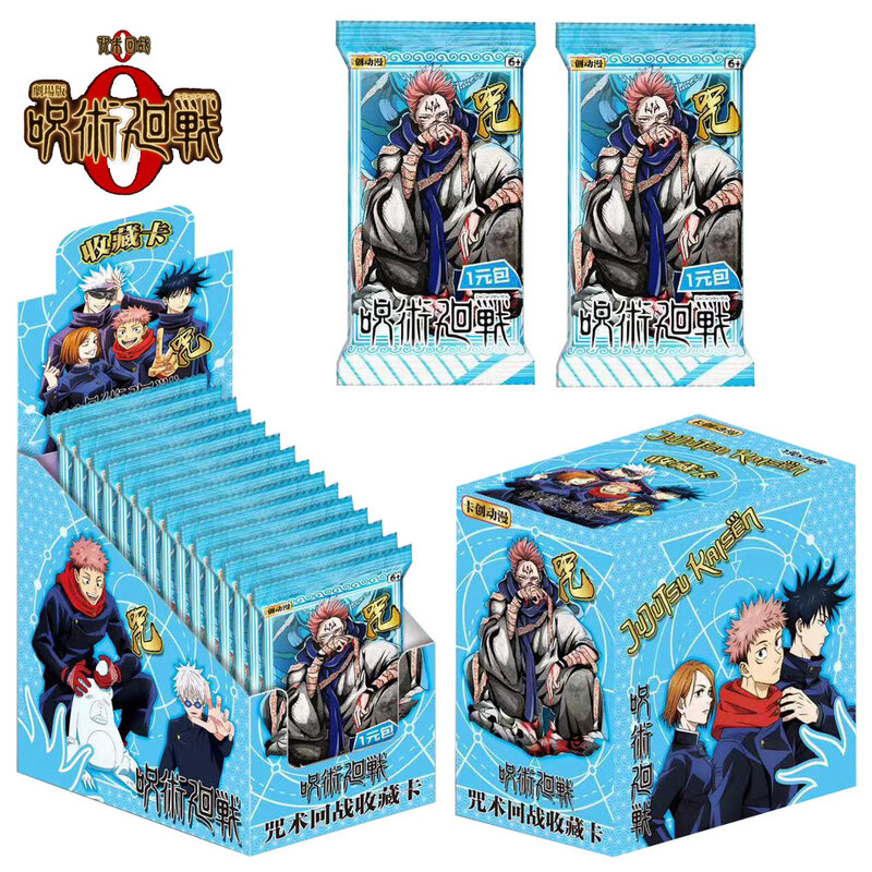 Commercio all'ingrosso più nuovo Jujutsu Kaisen Collection Card 1 m01 Anime giapponese Booster Box Doujin giocattoli per bambini e hobby regalo