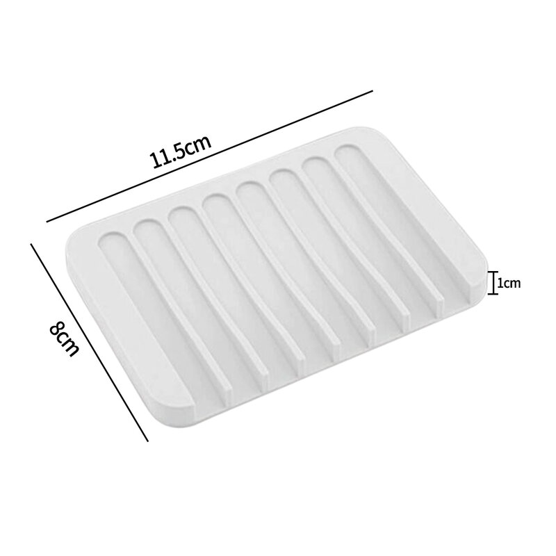 Silicone Soap Rack Soap Holder Space Saving Draining No Punching Silicone Soap Rack Sink Soap Holder Silica Gel